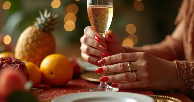 23 Ideias de Unha para Natal: Do Básico ao Glamour em 20 Minutos