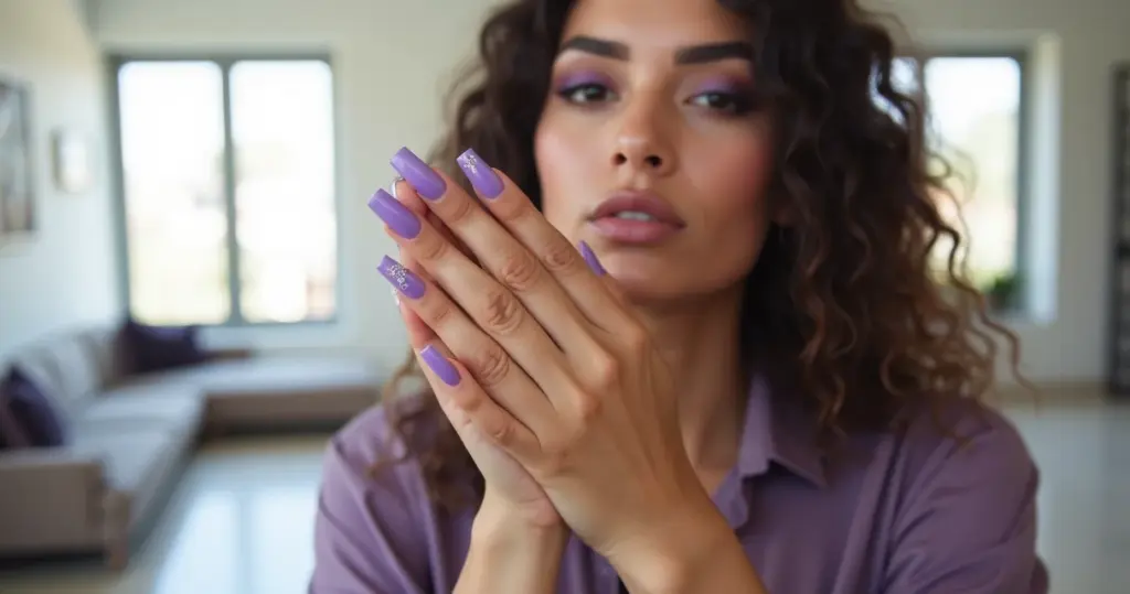 8 Ideias de Unhas Decoradas Roxas que Vão Transformar Seu Estilo