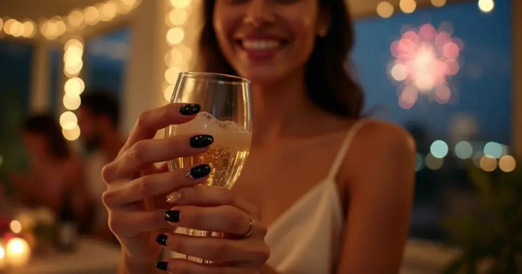 18 Ideias de Unhas para Fazer no Ano Novo que Vão Mudar Seu Visual