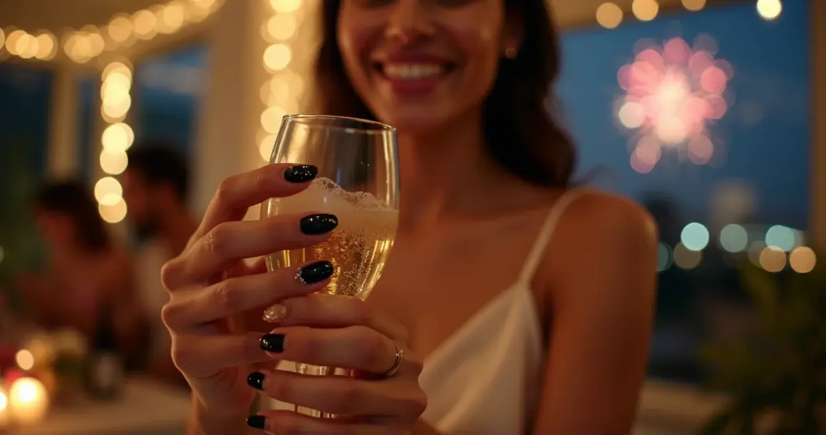 18 Ideias de Unhas para Fazer no Ano Novo que Vão Mudar Seu Visual