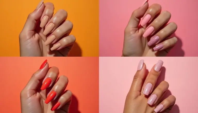 42 ideias de banho de gel para unhas fortes e lindas