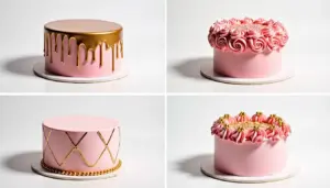 62 Ideias de Bolo Rosa e Dourado para Arrasar 62 Ideias de Bolo Rosa e Dourado para Arrasar em 2026