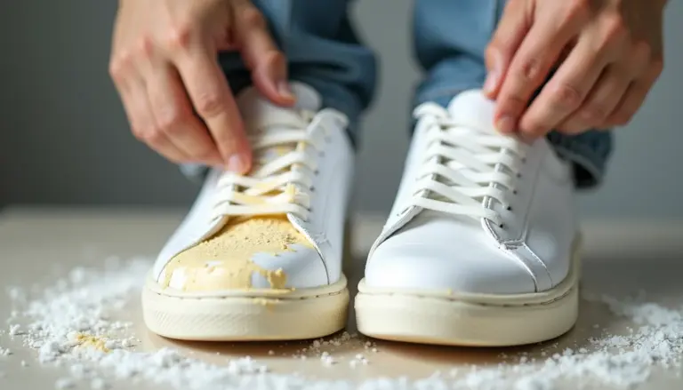 Como deixar o tênis branco novo de novo sem gastar nada Como deixar o tênis branco novo de novo sem gastar nada