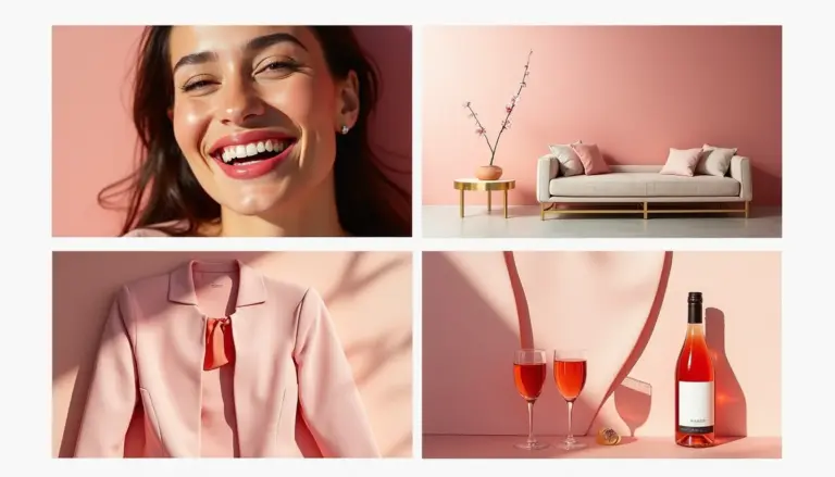 35 ideias de cor rosé para decorar e se vestir em 2026