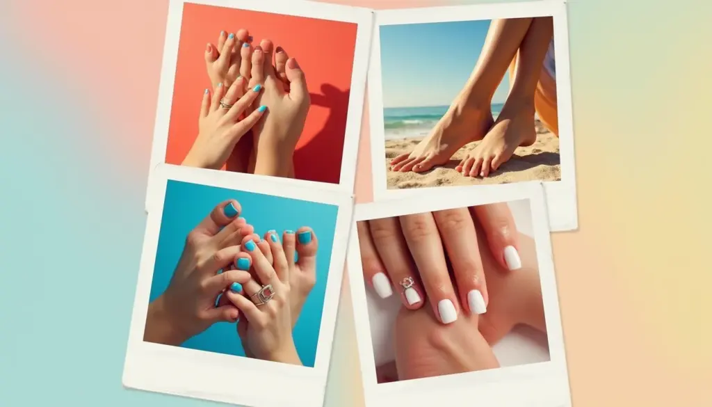 57 Cores de Unhas para os Pés que São Tendência em 2026