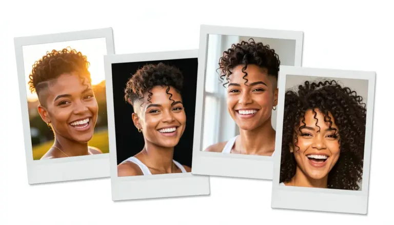 35 Ideias de Corte de Cabelo Crespo Tapered Cut para 2026 35 Ideias de Corte de Cabelo Crespo Tapered Cut para 2026