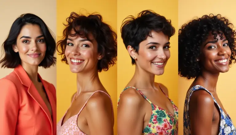32 ideias de corte de cabelo curto feminino ondulado para 2026