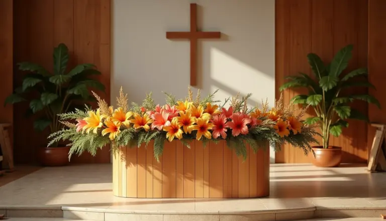 56 Ideias de Decoração de Altar de Igreja Evangélica Simples e Modernas