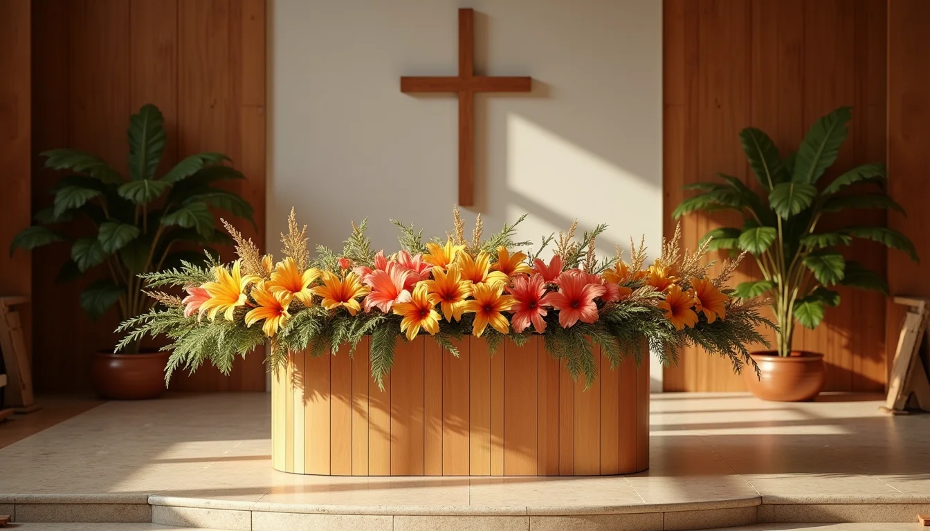 56 Ideias de Decoração de Altar de Igreja Evangélica Simples e Modernas