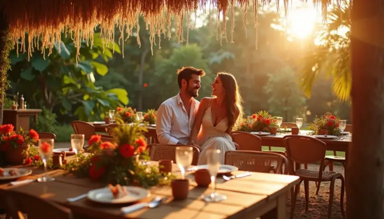 50 Ideias de Decoração de Casamento Boho Chic que Cabem no Bolso