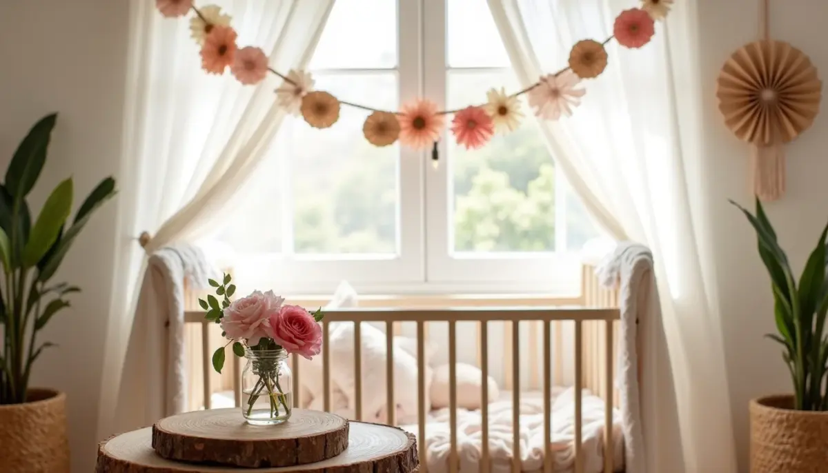 35 ideias de decoração de chá de fraldas simples feminino e barato