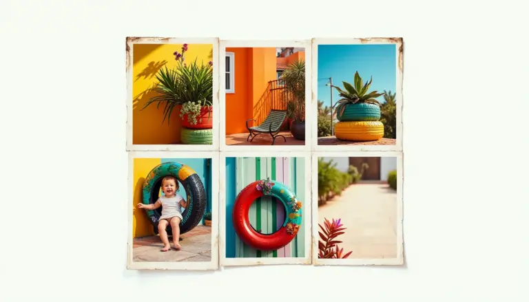 47 Ideias de Decoração de Jardim com Pneu para Fazer em Casa