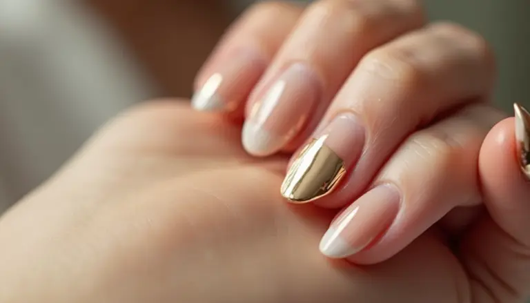 34 Decoração de Unha em Gel Pequena que Valoriza e Alonga