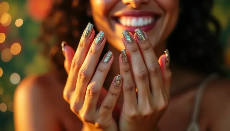 47 Decoração de Unhas Ano Novo 2026 Deslumbrantes para Brilhar