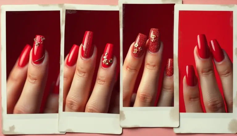 45 Ideias de Decoração em Unhas Vermelhas para 2026