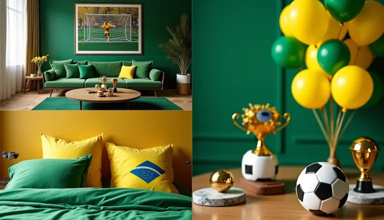 40 Ideias de Decoração Futebol para 2026: Festas, Quartos e Salas