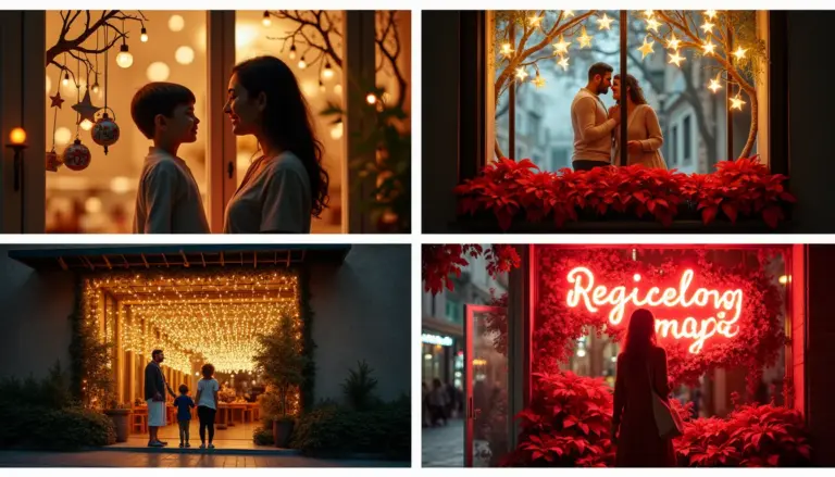 60 Ideias de Decoração Loja Natal que Atraem Clientes