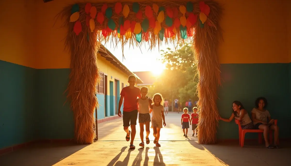 47 ideias de entrada decoração festa junina escola simples e barata