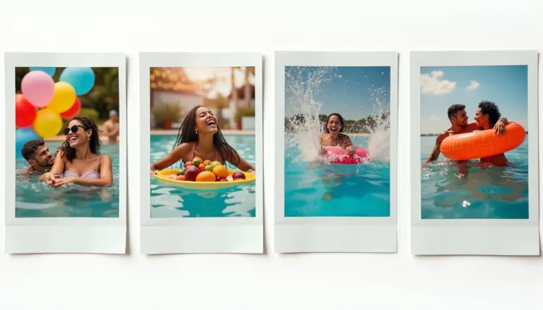 32 Ideias de Festa na Piscina Decoração Simples e Barata