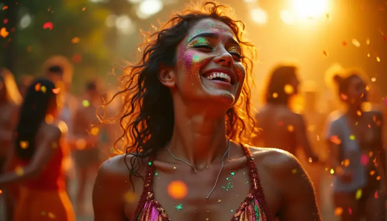 50 Fotos de Maquiagem para Carnaval que Duram a Folia Inteira