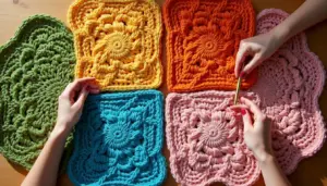 42 ideias de gráficos de tapetes de crochê para iniciantes