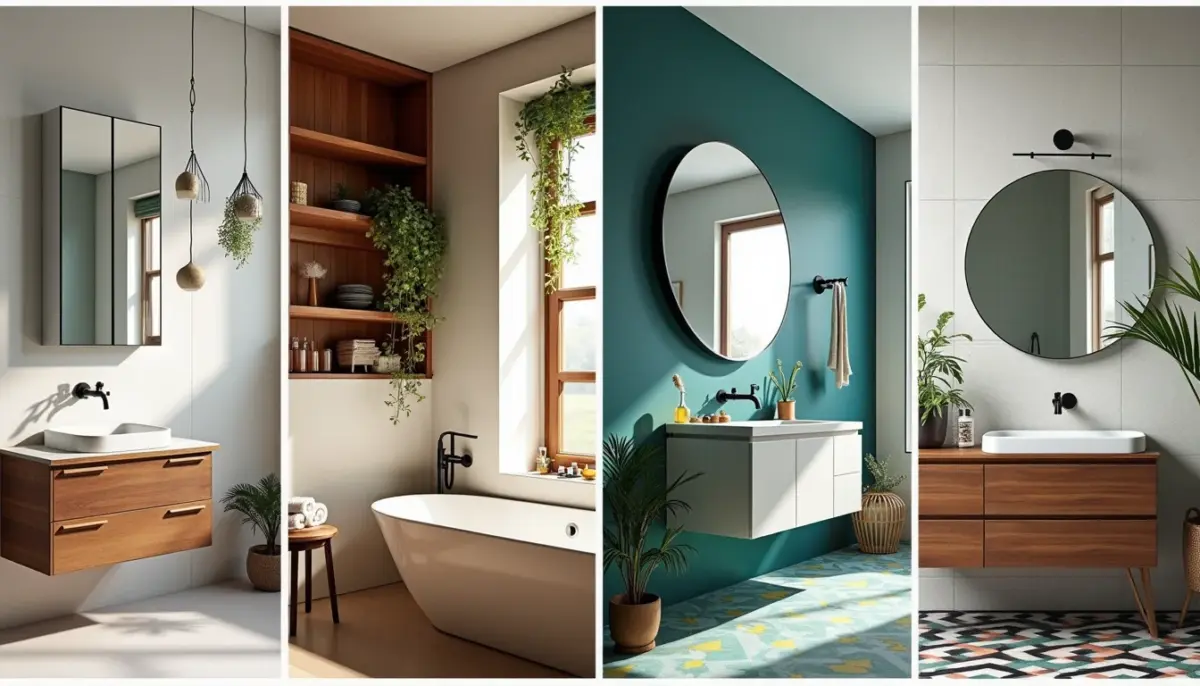35 ideias de decoração para banheiro pequeno que ampliam o espaço