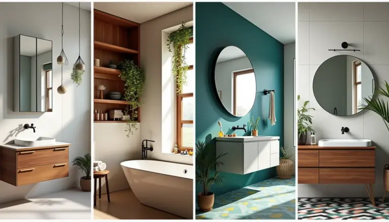 35 ideias de decoração para banheiro pequeno que ampliam o espaço