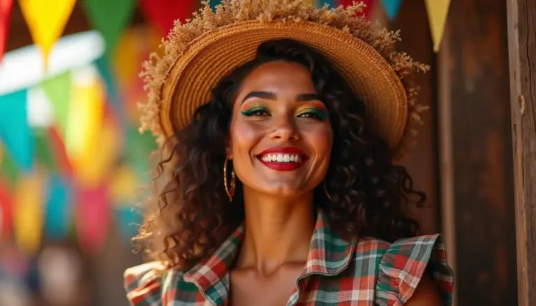 55 Ideias de Maquiagem Festa Junina 2026 para Arrasar