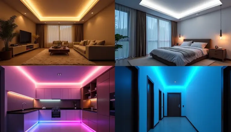 54 Ideias de Led no Teto Para Transformar Sua Casa em 2026