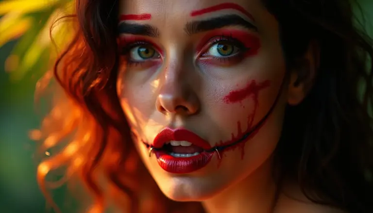 70 Ideias de Maquiagem Rosto Halloween Rápida e Fácil