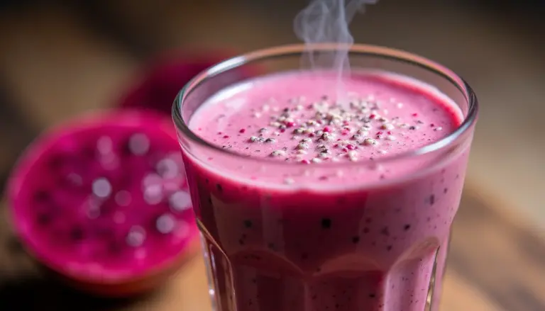Smoothie de pitaya em 5 minutos: refrescante e saudável