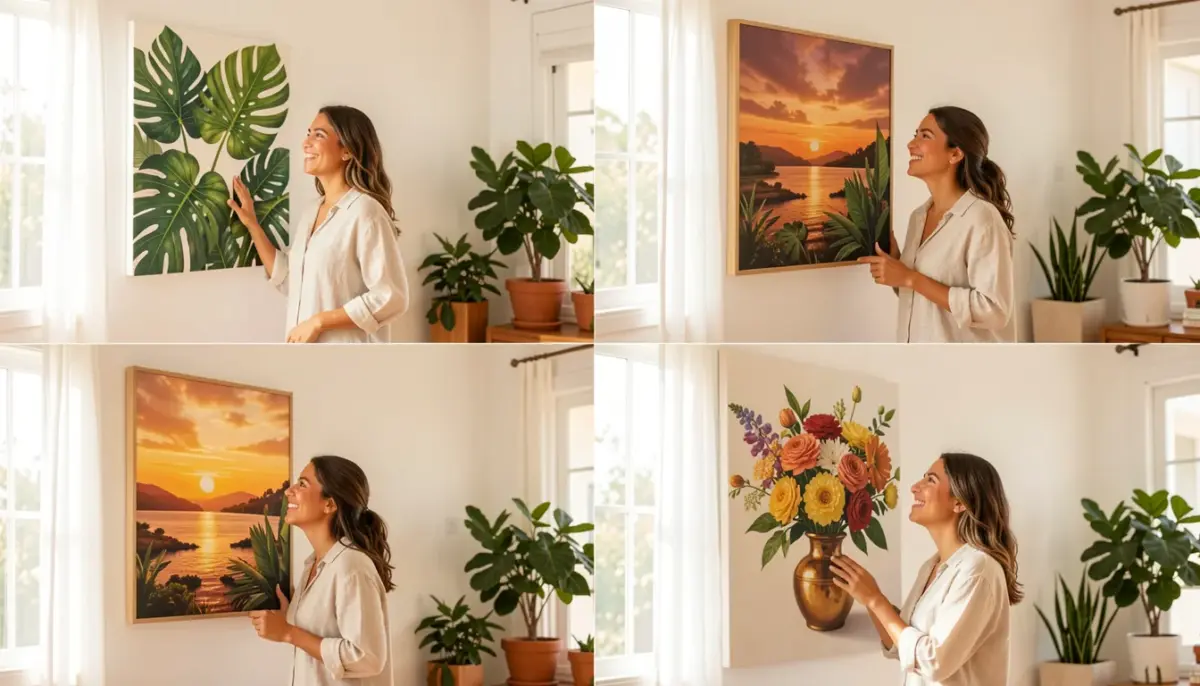 38 Ideias de Quadros de Natureza para Transformar Sua Casa Agora