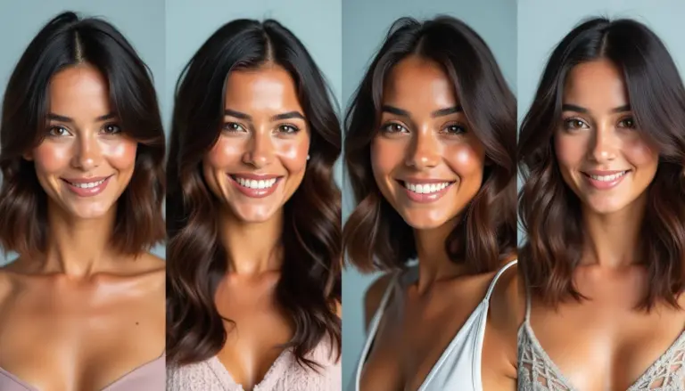 36 Ideias de Rosto Redondo Corte de Cabelo Medio Feminino que Afinam