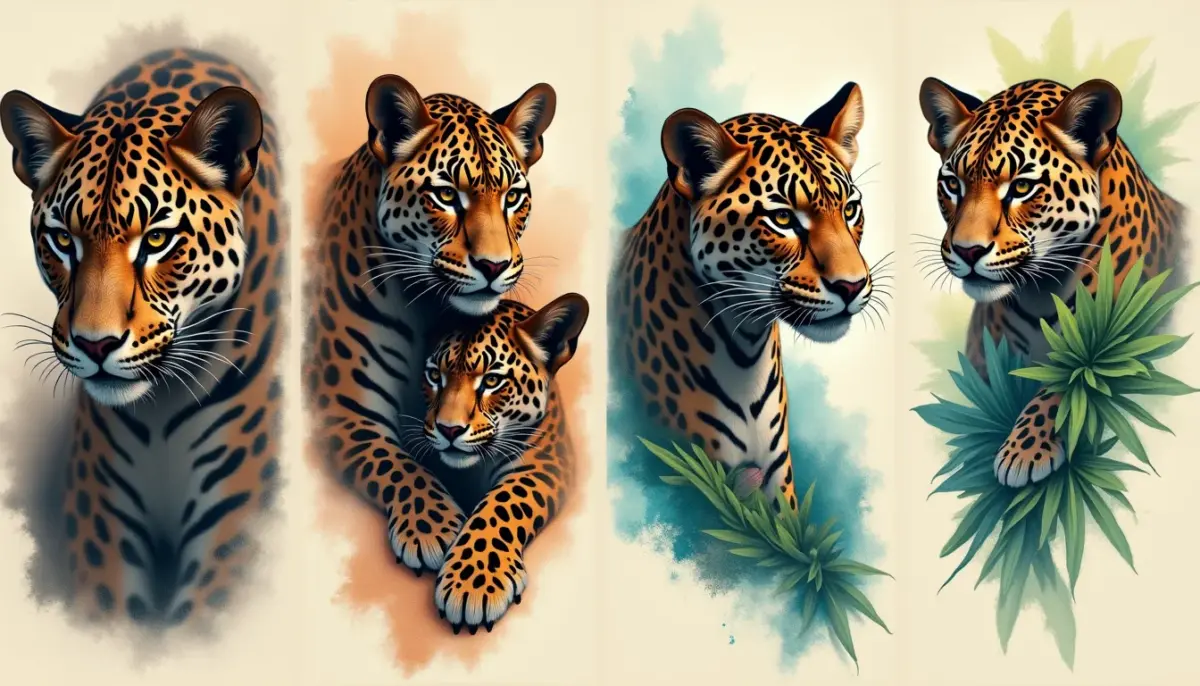 50 Ideias de Tatuagem Onca Mae e Filho Para Proteger na Pele
