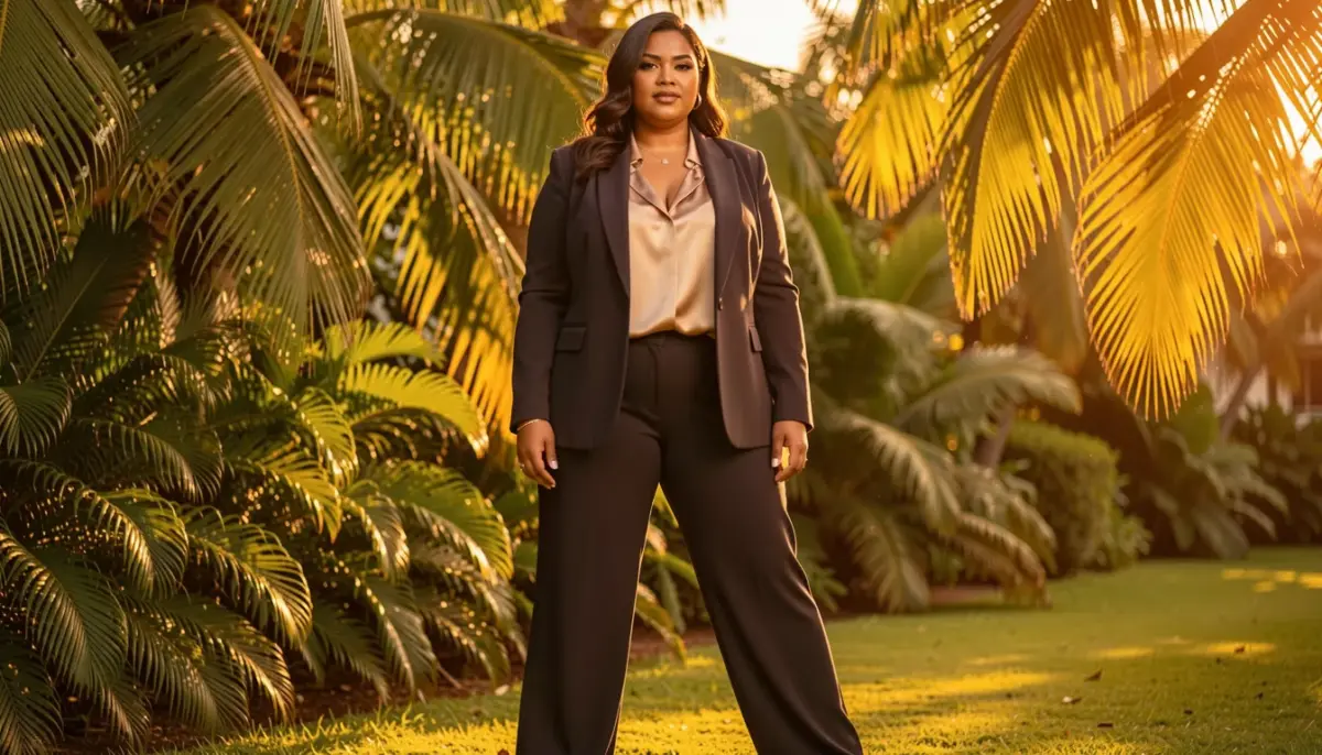 Traje Esporte Fino Feminino Plus Size: 3 Looks Que Alongam e Valorizam Traje Esporte Fino Feminino Plus Size: 3 Looks Que Alongam e Valorizam
