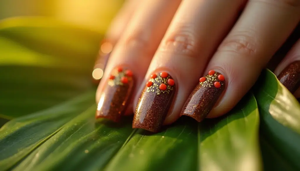 35 Unhas Decoradas Cor Marrom Lindas e Fáceis de Fazer