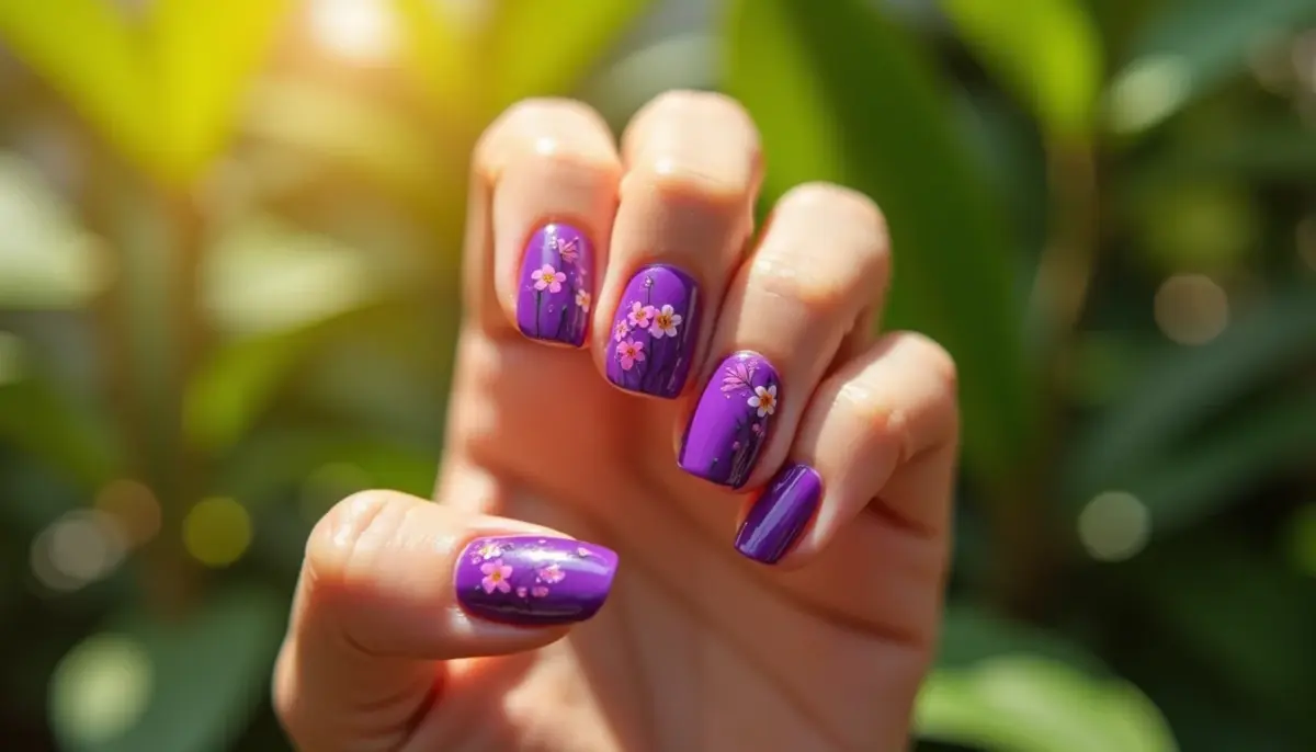 55 Unhas Decoradas Roxo: Ideias Lindas e Dicas para Durarem Mais
