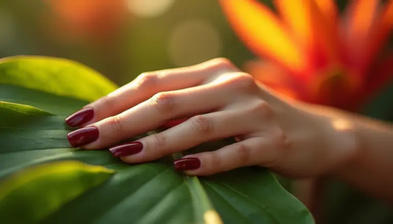 40 Ideias de Unhas em Gel Cor Vinho para Arrasar em 2026