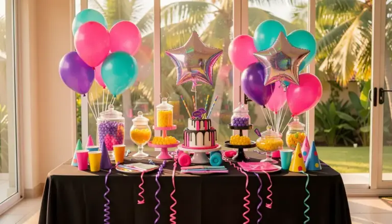 11 Inspirações para Decoração de Festa Anos 80 (Fotos e Tendências)