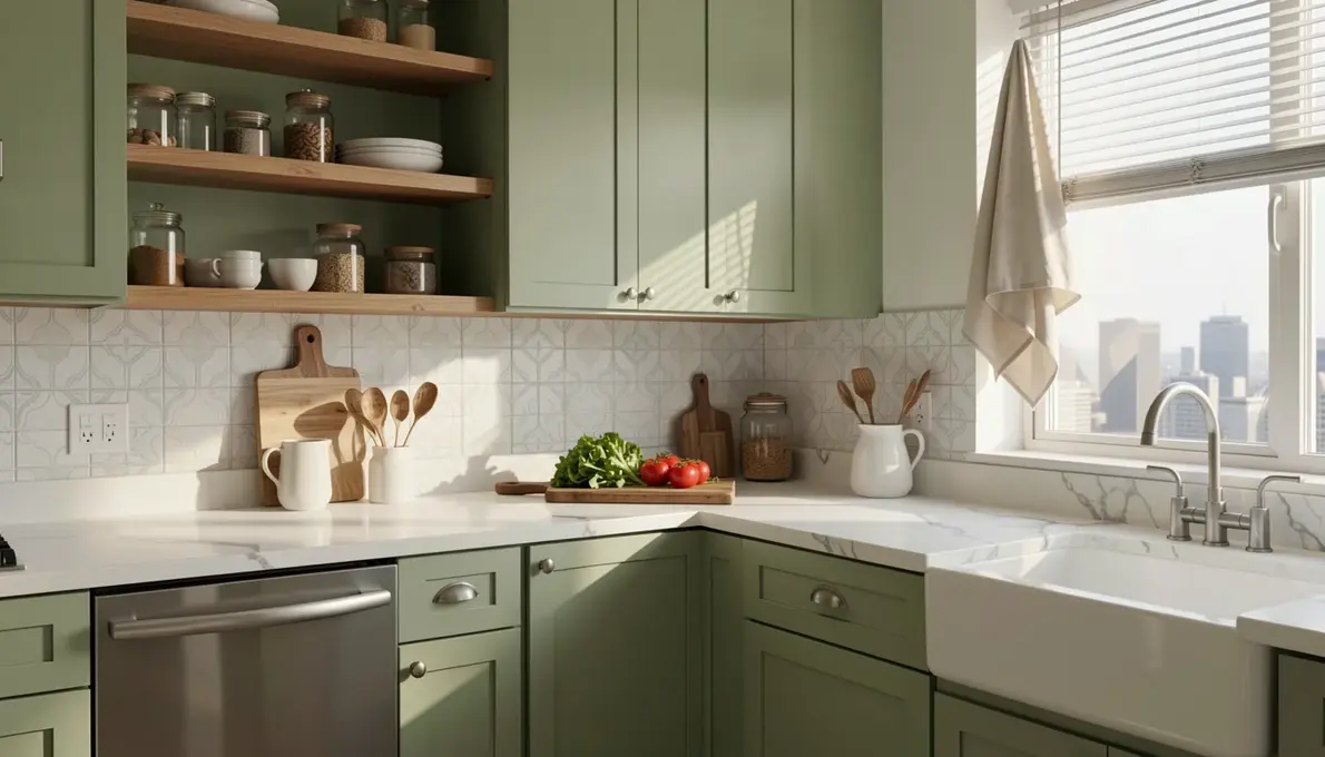 12 Combinações de COZINHA VERDE COM MADEIRA (Fotos e Tendências) 12 Combinações de COZINHA VERDE COM MADEIRA (Fotos e Tendências)