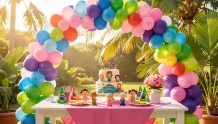 6 Decorações 3 Palavrinhas para Menina (Lindas Inspirações)