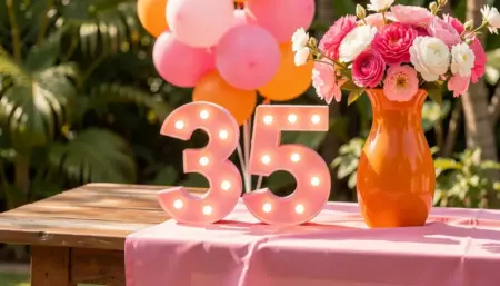 7 Inspirações para Decoração 35 Anos Feminino (Lindas Fotos)