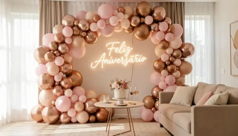 9 Tendências de Decoração de Aniversário Feminino para 2026 (Lindas e Econômicas)