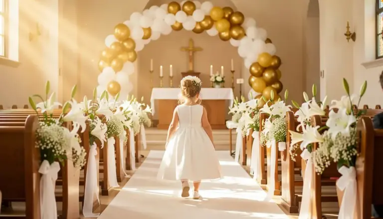 38 Ideias de Decoração de Primeira Eucaristia para Igreja e Festa