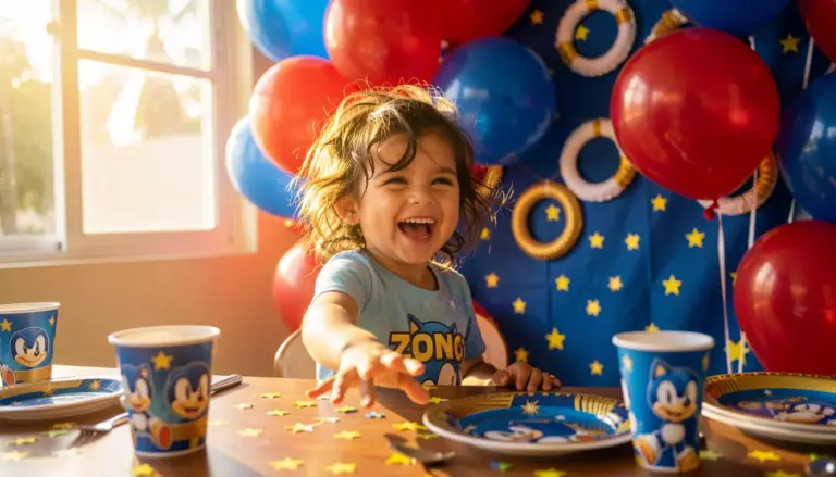 33 Ideias de Decoracao de Aniversario Tema Sonic para 2026