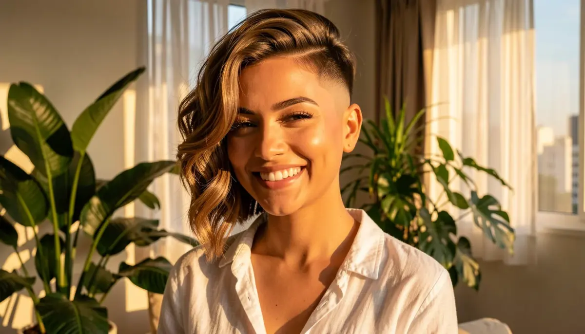 34 Ideias de Degrade Cabelo Curto para Transformar Seu Visual