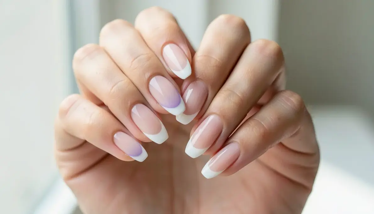 39 Ideias de Unhas Roxo e Branco Discretas para o Trabalho Formal