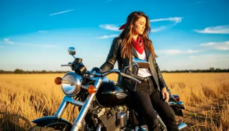 8 Looks para Andar de Moto Feminino: Estilo e Segurança (Inspirações para Copiar) 8 Looks para Andar de Moto Feminino: Estilo e Segurança (Inspirações para Copiar)