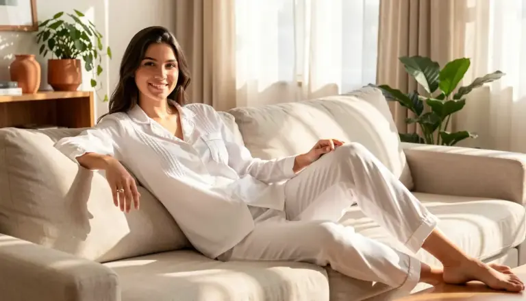 36 Ideias de Pijama Feminino Branco para Você se Inspirar