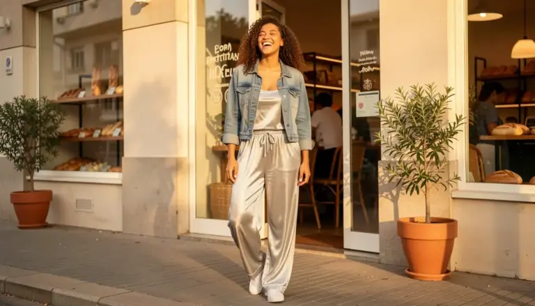39 Ideias de Pijama Feminino Cinza para Usar como Look de Saída